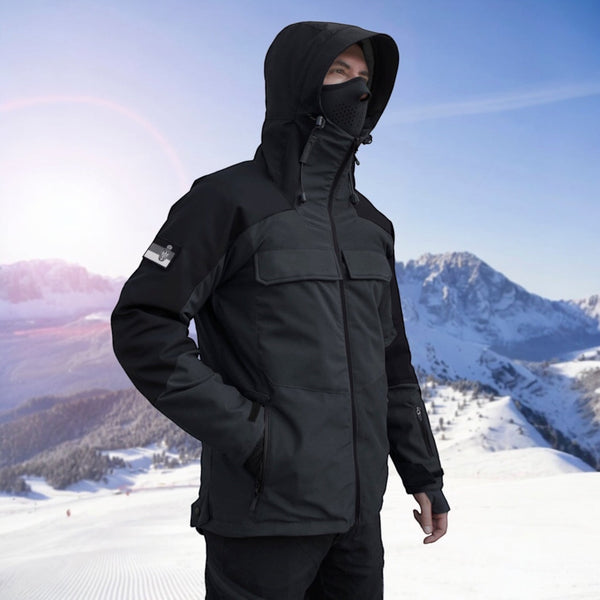 Joketland™ – Arctic Tactical Jacke mit Gesichtsmaske
